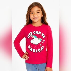 Garanimals Pink Magical Long Sleeve Tee